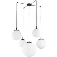 Pendelleuchte verstellbar B: max. 4 m Glas Metall 5x E27 Pendelleuchte verstellbar B: max. 4 m Glas Metall 5x E27 von TK Lighting