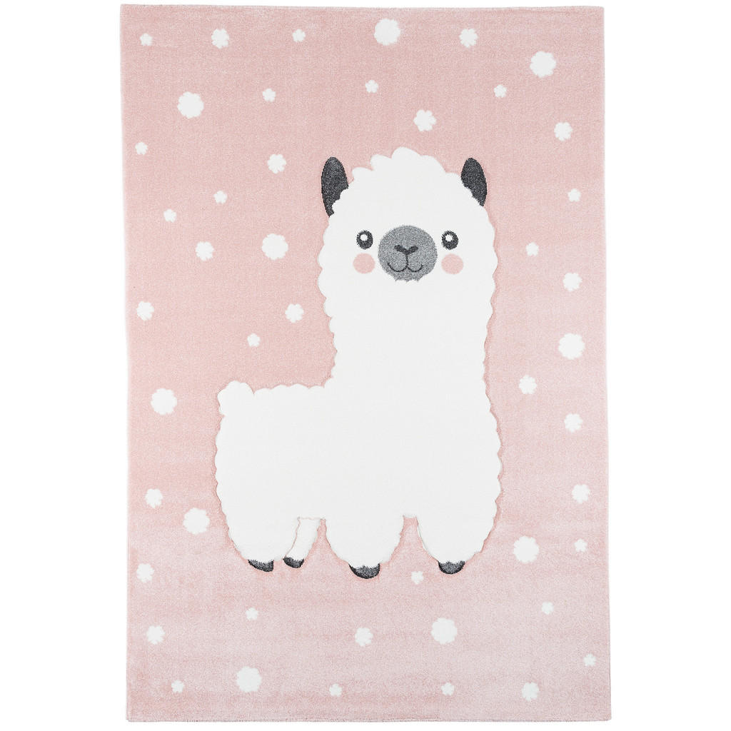 Pergamon Kinder, Rosa, Textil, Animalprint, 120x170 cm, Teppiche & Böden, Teppiche, Teppich Kinderzimmer von Pergamon