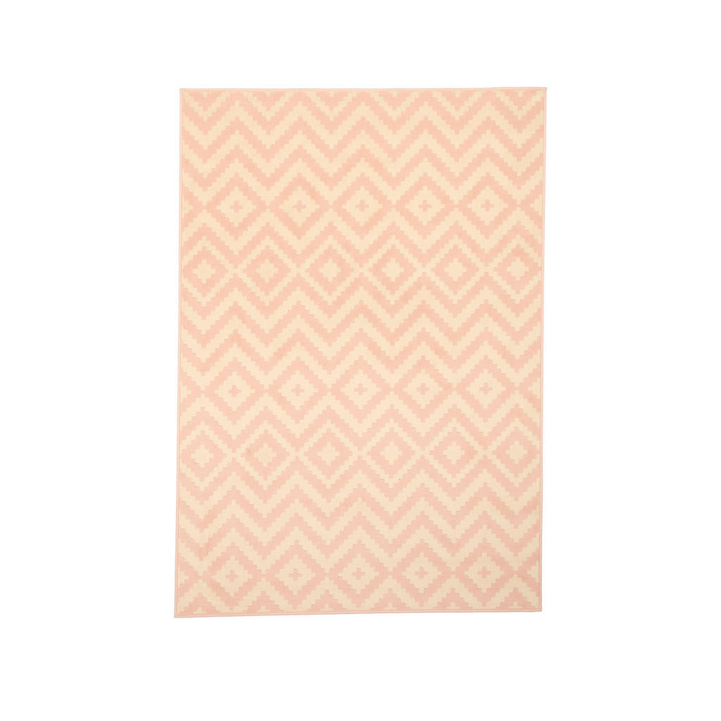 Pergamon Teppich, Rosa, Textil, 185x270 cm, Teppiche & Böden, Teppiche von Pergamon