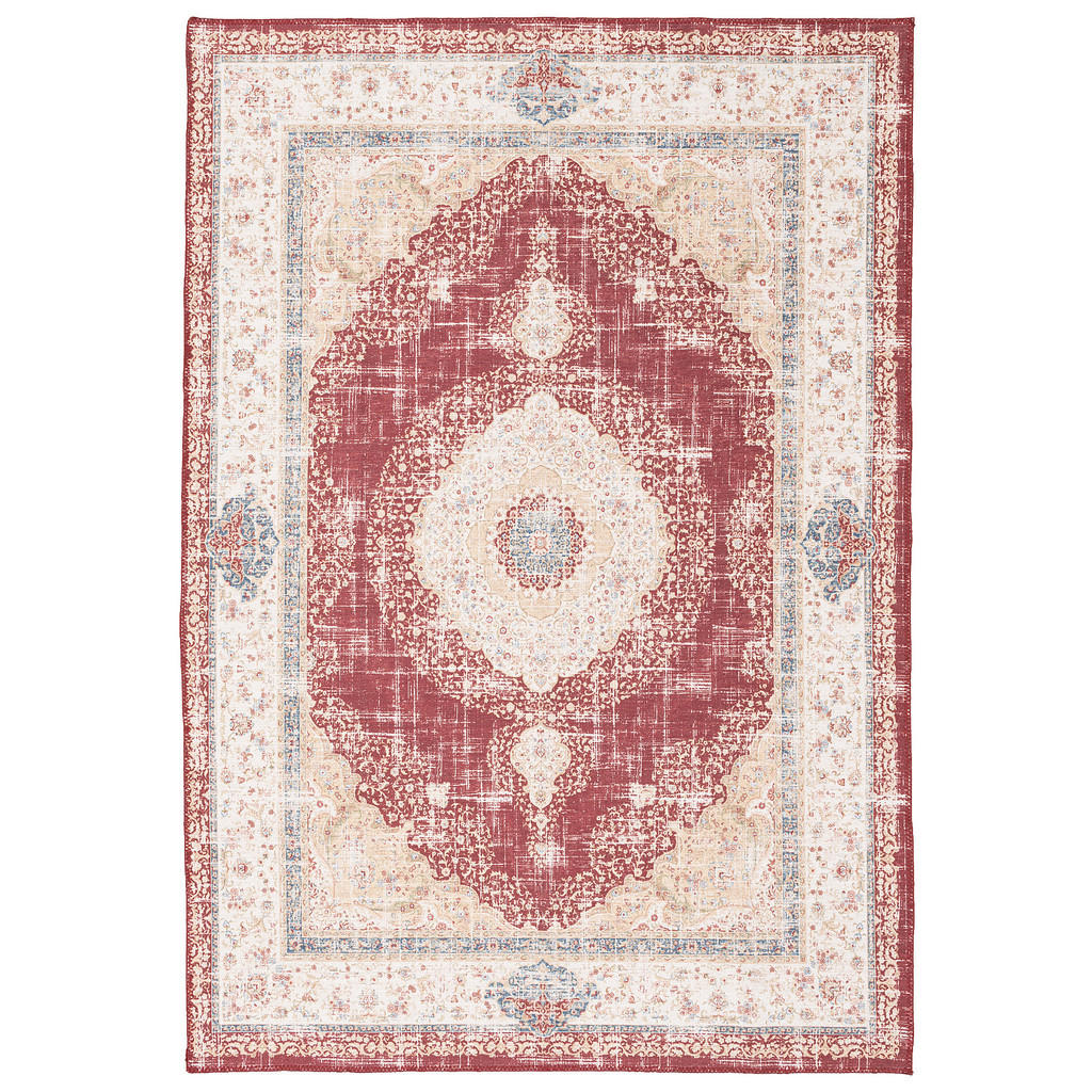 Pergamon Vintage, Rot, Textil, 140x200 cm, Teppiche & Böden, Teppiche, Vintage-Teppiche von Pergamon