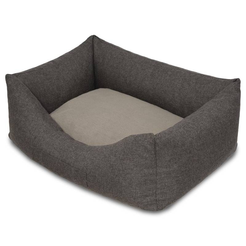 Petzzz Hundebett Lucky L 100 x 70 x 27 cm mit orthopädischem Innenkissen