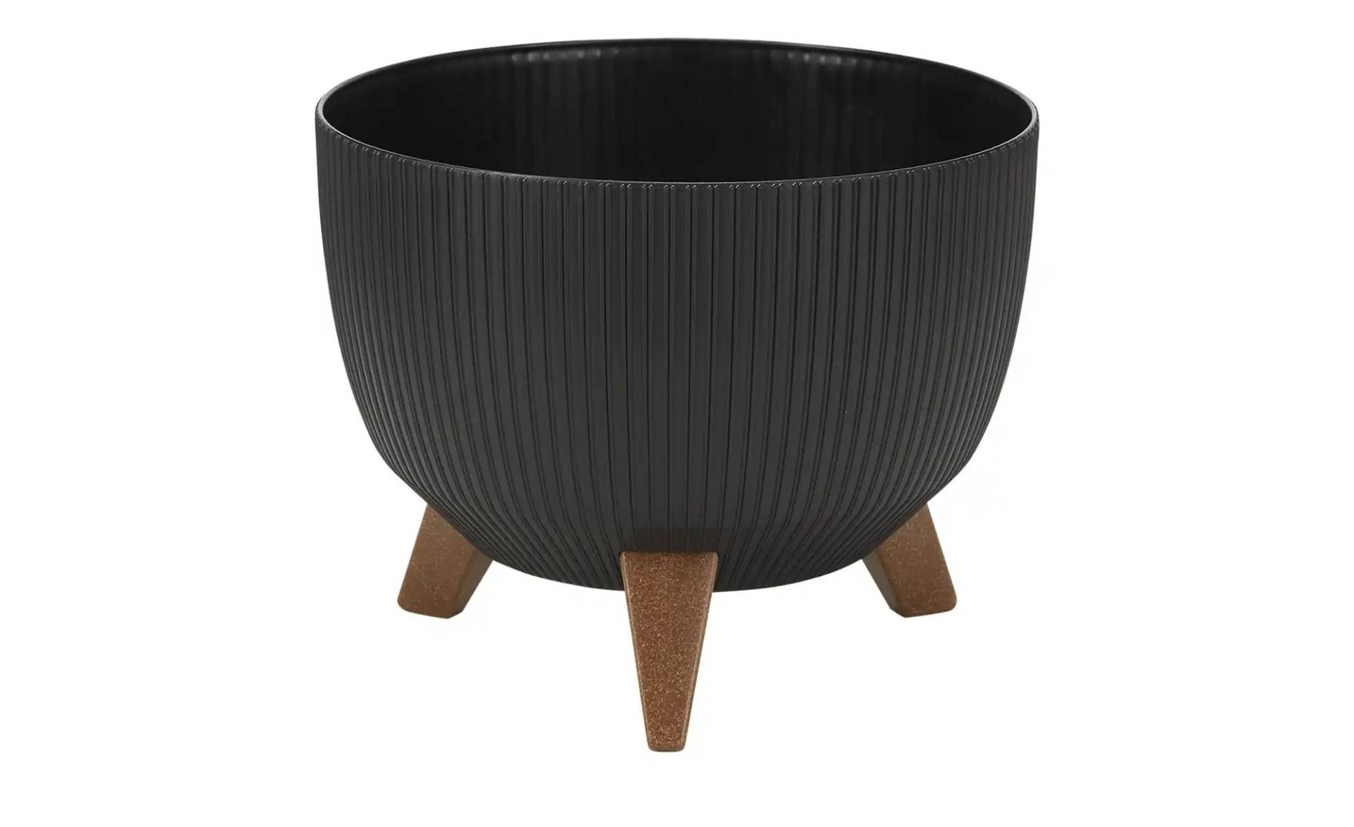 Pflanzschale   ¦ schwarz ¦ Kunststoff ¦ Maße (cm): H: 18  Ø: 29 Accessoires > Dekoartikel - Höffner