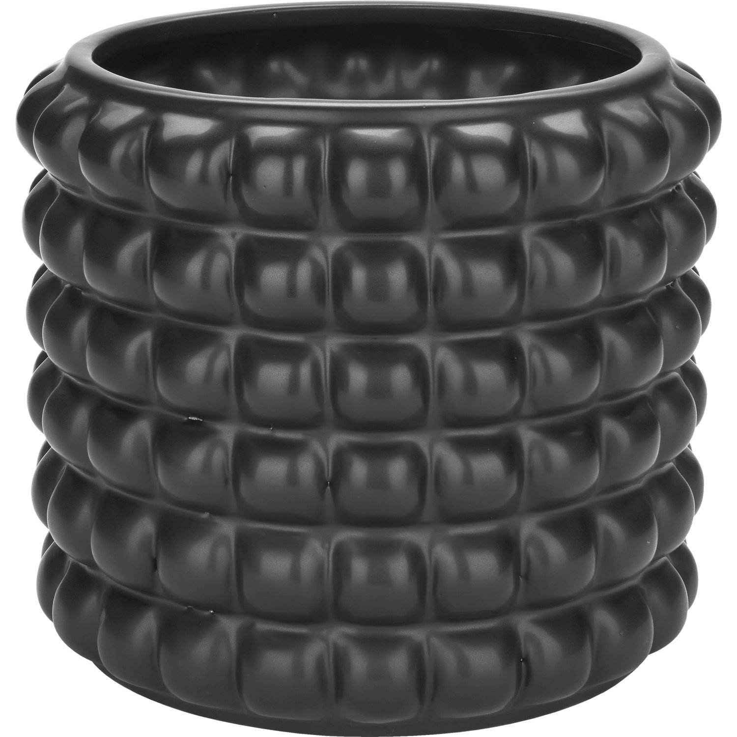 Pflanztopf Midnight Mystery 14,5 cm x Ø 16,4 cm Schwarz Pflanztopf Midnight Mystery 14,5 cm x Ø 16,4 cm Schwarz