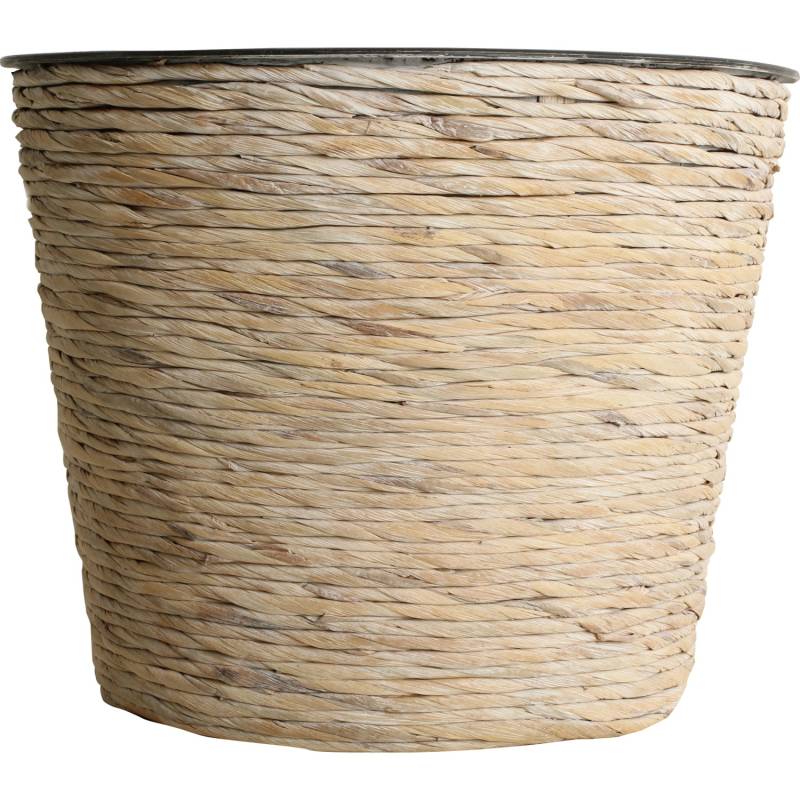 Pflanztopf Ø 40 cm x 32 cm Waschweiß Hyazinthe