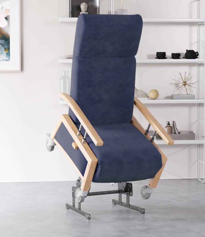 Pflegesessel mit Aufstehhilfe und Rollen Narona Lift 2