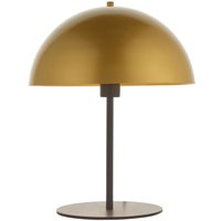 Pilzleuchte Metall 45 cm hoch in Bronze Gold E27 Bauhaus von Endon