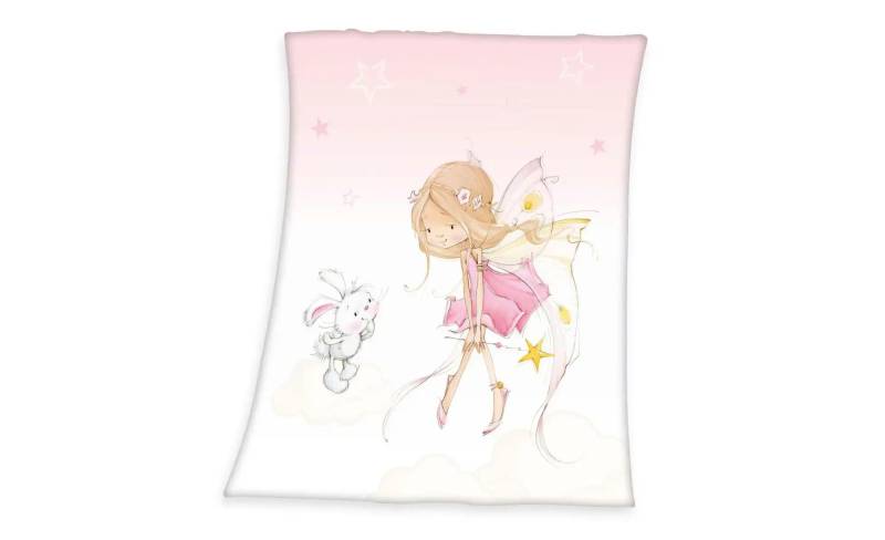 Herding Plaid  Little Fairy Fee ¦ mehrfarbig ¦ Fleece ¦ Maße (cm): B: 130 H: 1 Heimtextilien > Kuscheldecken - Möbel Kraft