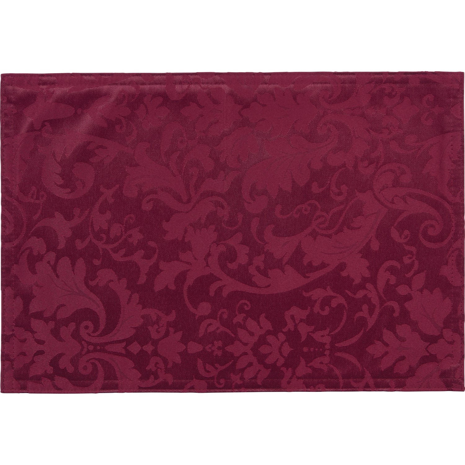 Platzset Blush Bordeaux 48 cm x 33 cm Burgunder von -