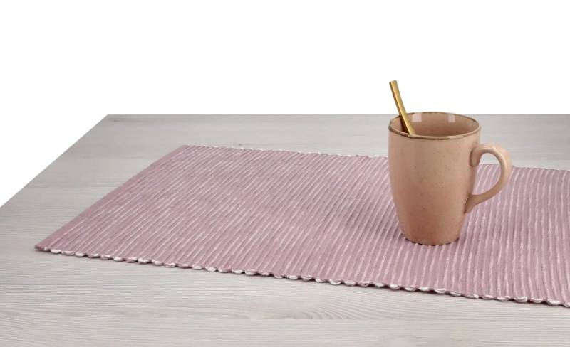HOME STORY Platzset  Greta ¦ rosa/pink ¦ Maße (cm): B: 32 Heimtextilien > Tischwäsche > Platzsets - Möbel Kraft