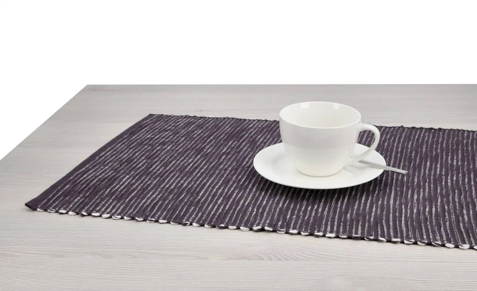 HOME STORY Platzset  Greta ¦ schwarz ¦ Maße (cm): B: 32 Heimtextilien > Tischwäsche > Platzsets - Möbel Kraft