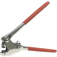 Le Sanitaire - Plombenzange Länge 130 mm für Plomben ø 8 mm vernickelt Kunststoffüberzug von LE SANITAIRE