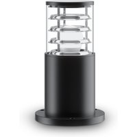Pollerleuchte Aluminium 25 cm IP54 Schwarz E27 rund von Maytoni
