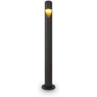 Pollerleuchte LED Metall 60 cm hoch IP65 Graphit rund von Maytoni