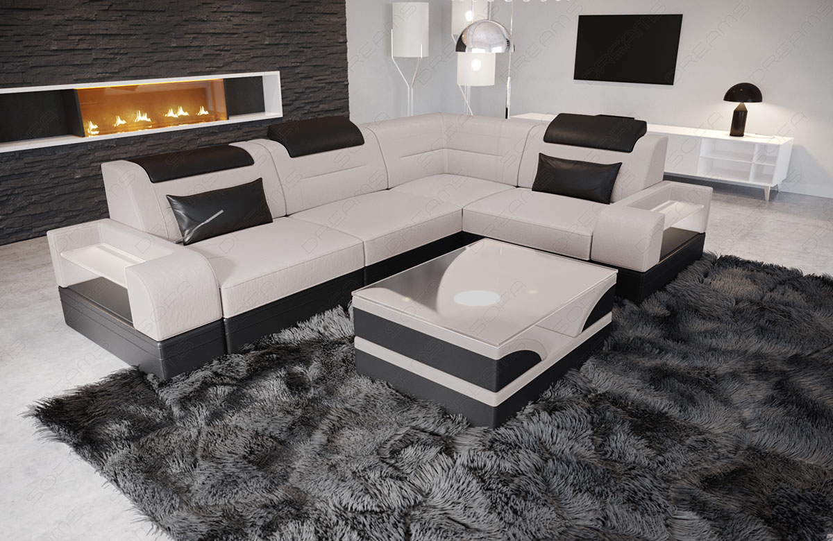 Polster Ecksofa Trivento L-Form Kurz – Modern & Bequem