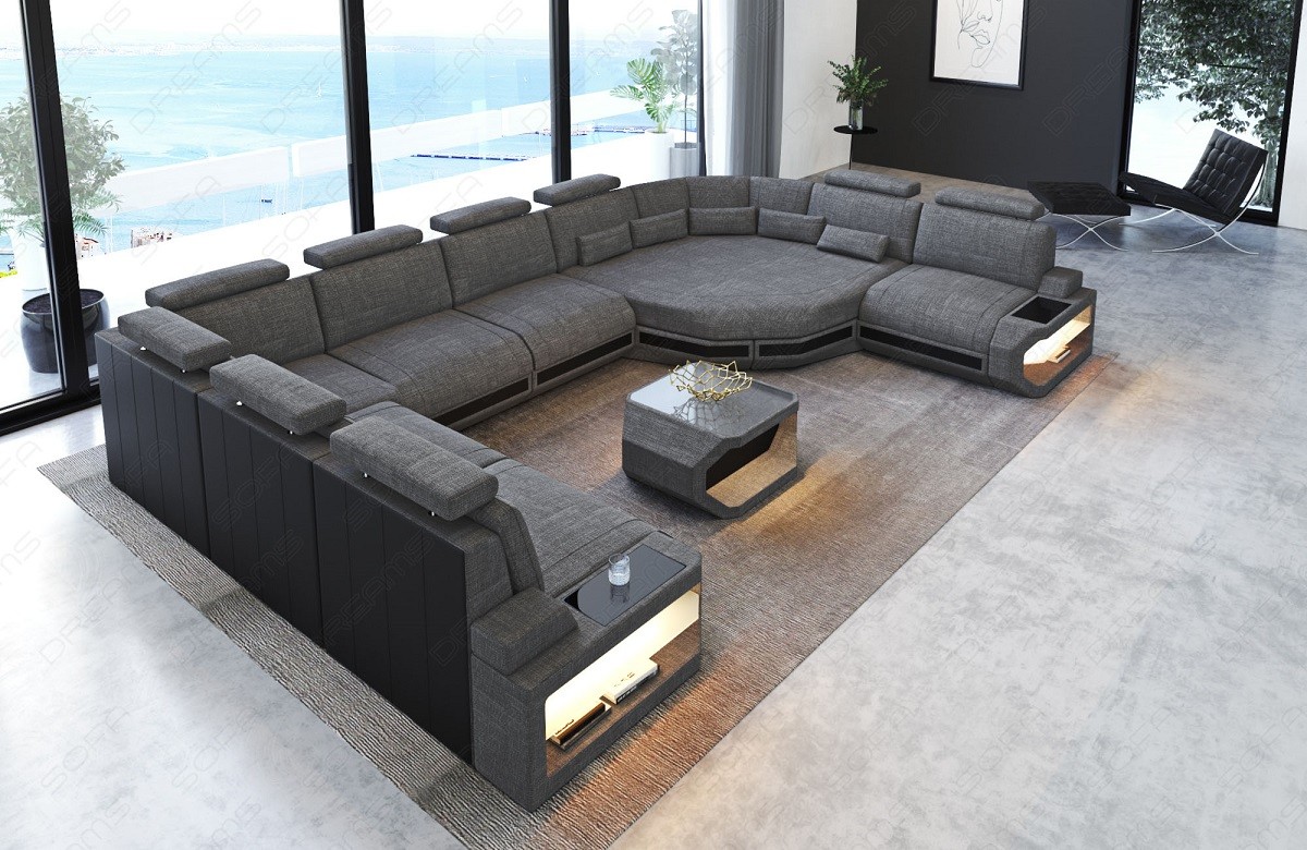 Polster Wohnlandschaft Asti U Form – Komfort und Stil
