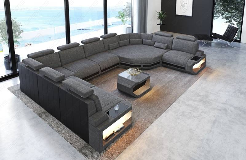 Polster Wohnlandschaft Asti U Form – Komfort und Stil