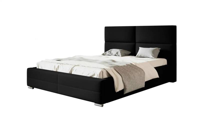 Polsterbett mit Stauraum Sale ¦ schwarz ¦ Maße (cm): H: 104 Betten > Polsterbetten - Höffner