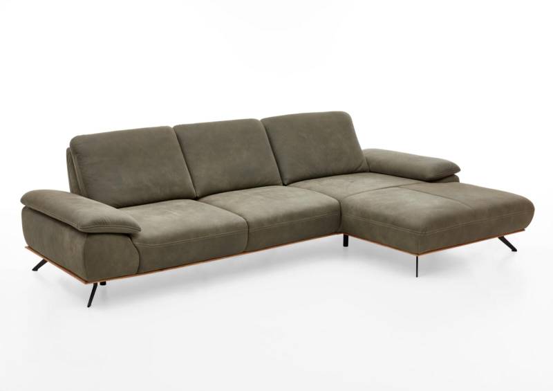 Polstergruppe VS-PN1214 ca. 322x187cm in Leder Aurelia olive