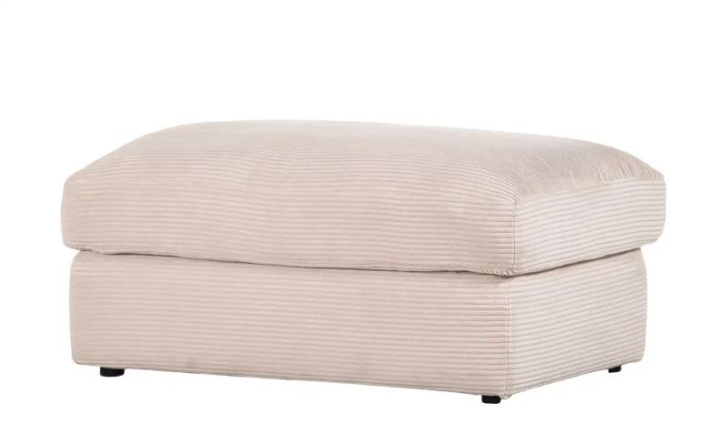 Polsterhocker    ¦ beige ¦ Maße (cm): B: 105 H: 48 T: 72.0 Polstermöbel > Hocker - Möbel Kraft