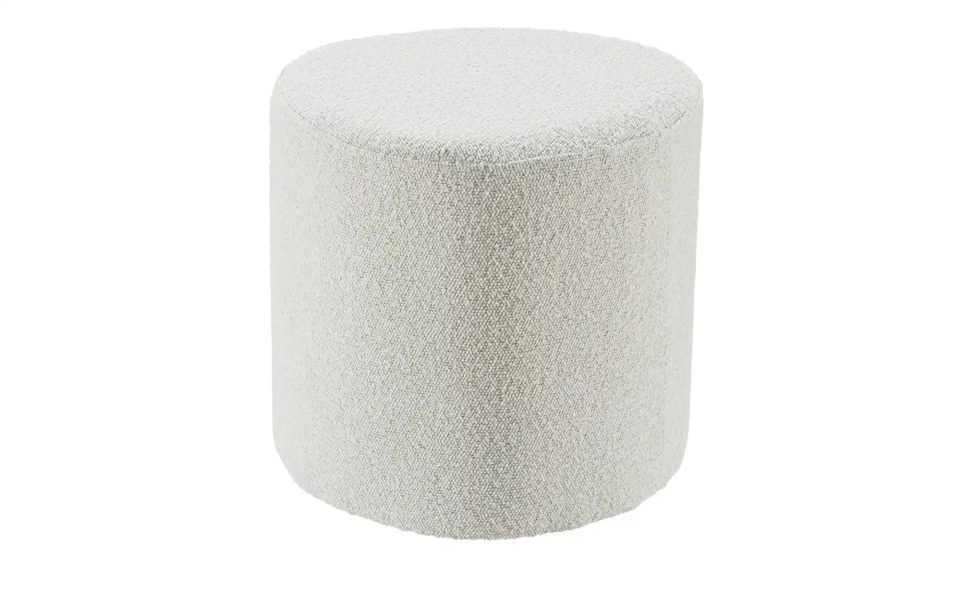 Polsterhocker   ¦ grau ¦ Maße (cm): B: 40 H: 38 T: 40.0 Polstermöbel > Hocker - Möbel Kraft
