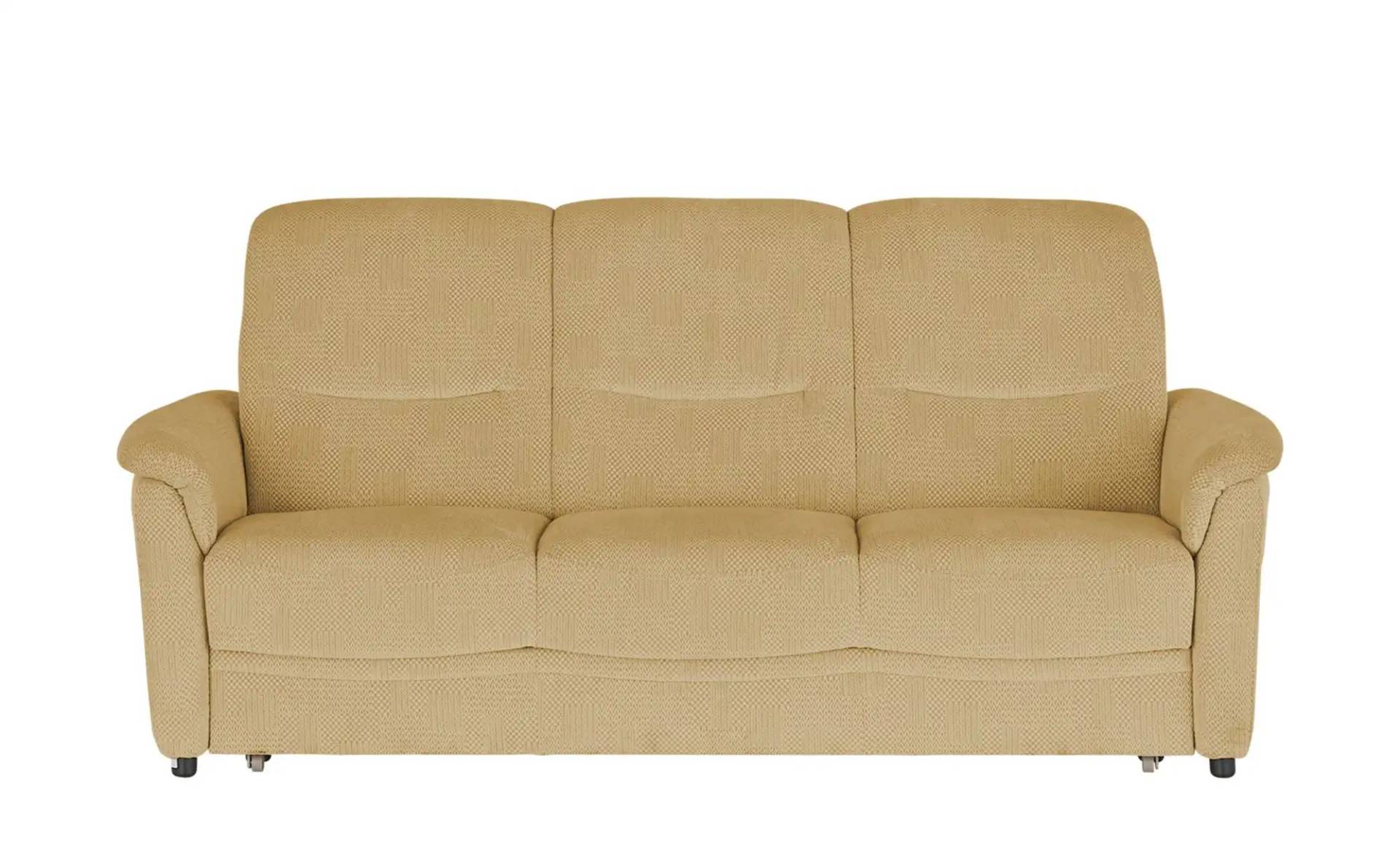 Polstermöbel Oelsa Schlafsofa  Sarah ¦ orange ¦ Maße (cm): B: 223 H: 100 T: 92 Polstermöbel > Sofas > 3-Sitzer - Höffner