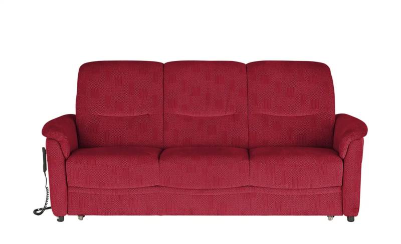 Polstermöbel Oelsa Schlafsofa  Sarah ¦ rot ¦ Maße (cm): B: 223 H: 100 T: 92.0 Polstermöbel > Sofas > 3-Sitzer - Höffner