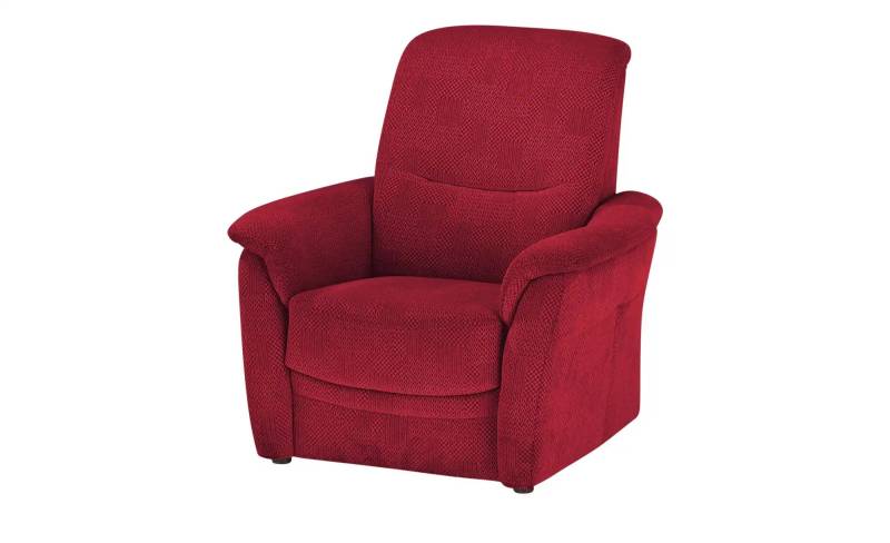 Polstermöbel Oelsa Sessel  Sarah ¦ rot ¦ Maße (cm): B: 93 H: 98 T: 92.0 Polstermöbel > Sessel > Fernsehsessel - Möbel Kraft