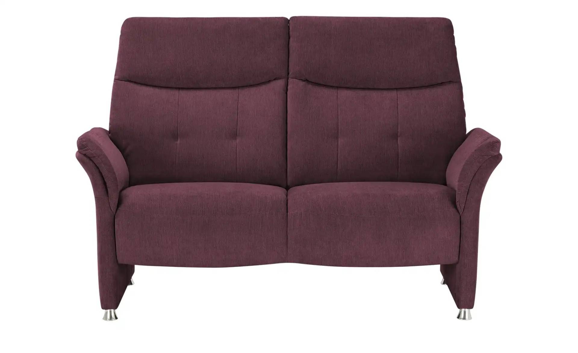 Polstermöbel Oelsa Sofa  Madrid ¦ rot ¦ Maße (cm): B: 160 H: 110 T: 90 Polstermöbel > Sofas > 2-Sitzer - Höffner