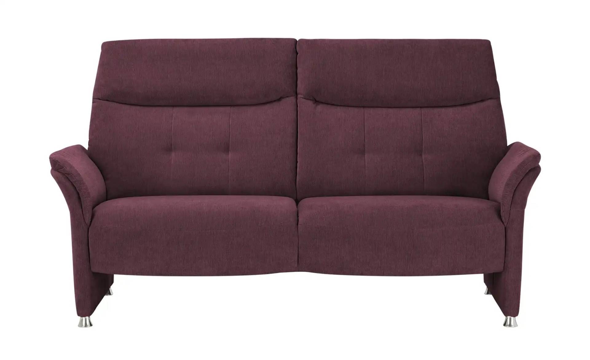 Polstermöbel Oelsa Sofa  Madrid ¦ rot ¦ Maße (cm): B: 193 H: 110 T: 90 Polstermöbel > Sofas > 2-Sitzer - Höffner