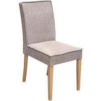 Polsterstuhl 2er Set LAGOS Capulet Taupe Grey