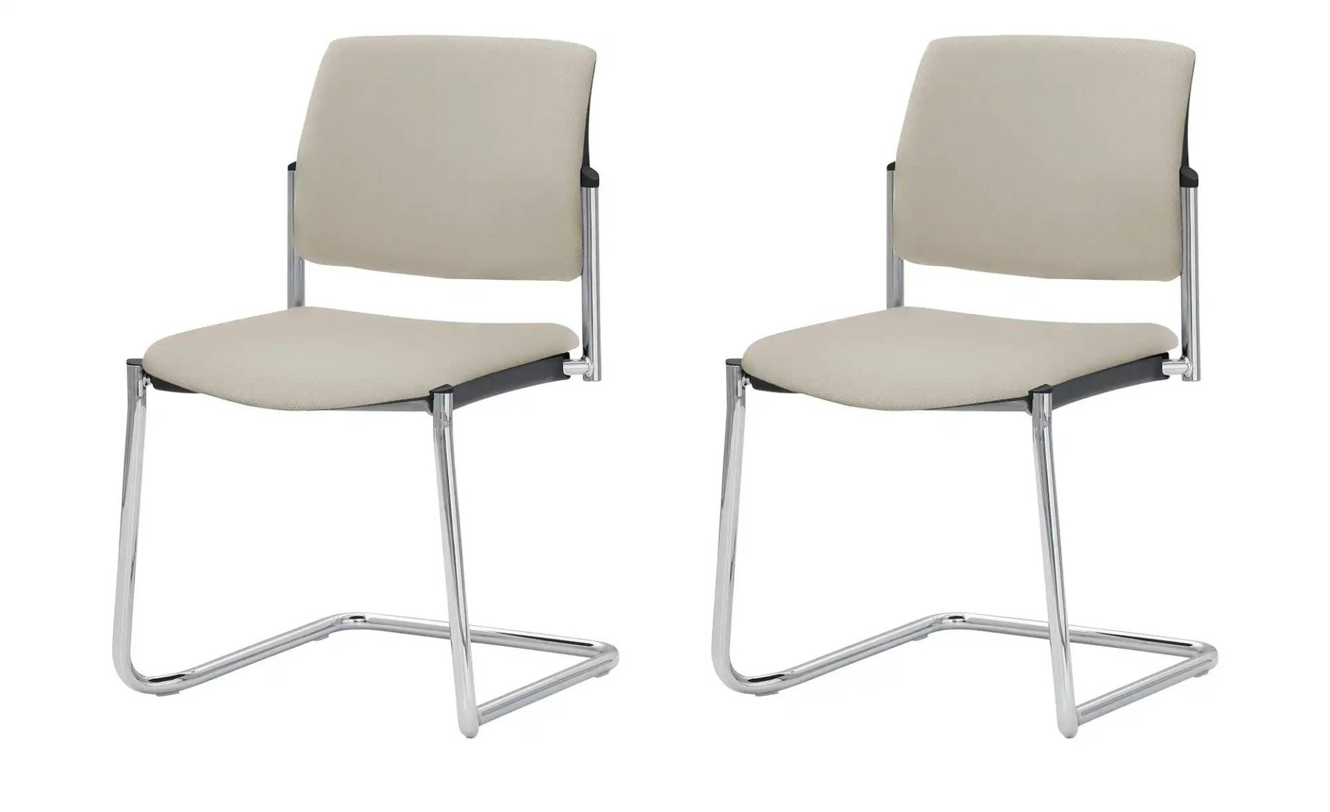 Polsterstuhl 2er Set MyPlano ¦ beige ¦ Maße (cm): B: 49 H: 83 T: 56.0 Stühle > Schwingstühle - Höffner Polsterstuhl 2er Set MyPlano ¦ beige ¦ Maße (cm): B: 49 H: 83 T: 56.0 Stühle > Schwingstühle - Höffner