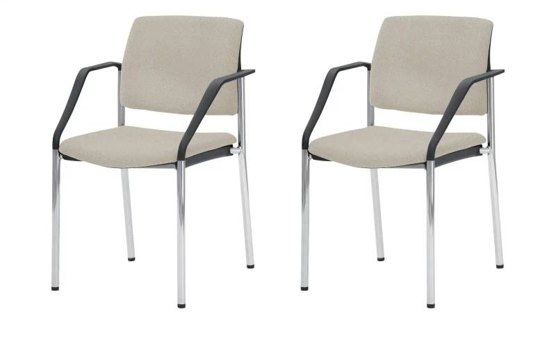 Polsterstuhl  2er Set MyPlano ¦ beige ¦ Maße (cm): B: 59 H: 83 T: 56.0 Stühle > Esszimmerstühle > Esszimmerstühle mit Armlehnen - Höffner