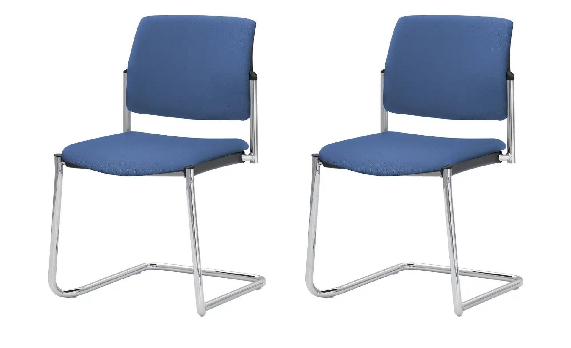 Polsterstuhl 2er Set MyPlano ¦ blau ¦ Maße (cm): B: 49 H: 83 T: 56.0 Stühle > Schwingstühle - Höffner Polsterstuhl 2er Set MyPlano ¦ blau ¦ Maße (cm): B: 49 H: 83 T: 56.0 Stühle > Schwingstühle - Höffner