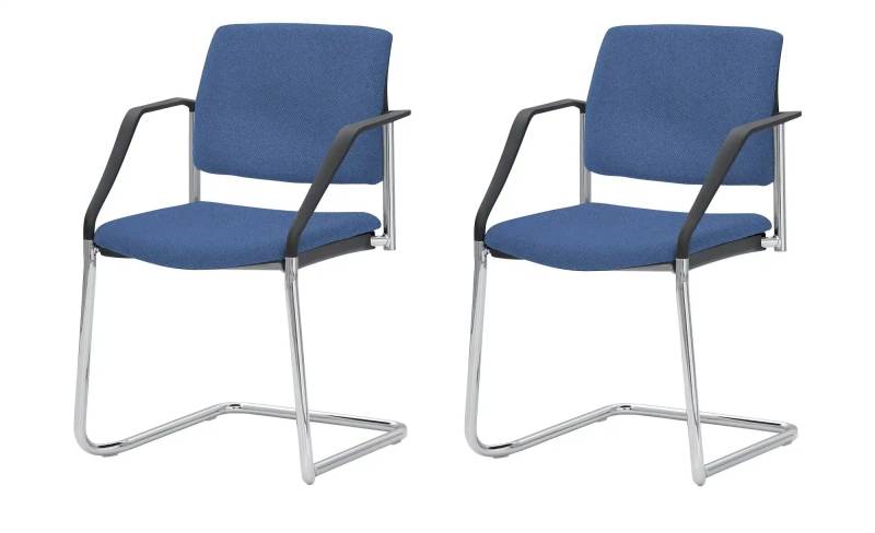 Polsterstuhl 2er Set MyPlano ¦ blau ¦ Maße (cm): B: 59 H: 83 T: 56.0 Stühle > Schwingstühle - Höffner Polsterstuhl 2er Set MyPlano ¦ blau ¦ Maße (cm): B: 59 H: 83 T: 56.0 Stühle > Schwingstühle - Höffner
