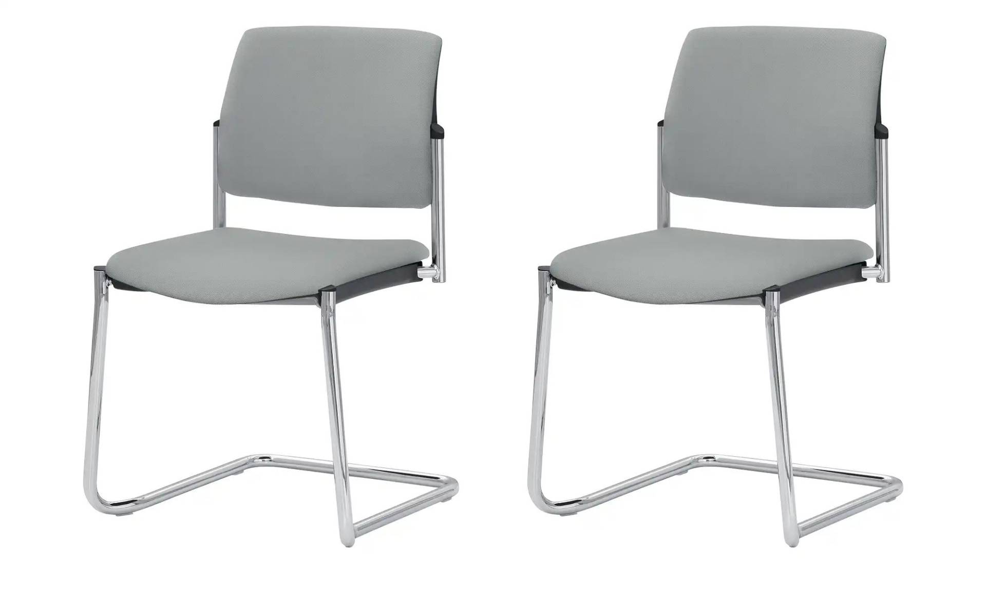 Polsterstuhl 2er Set MyPlano ¦ grau ¦ Maße (cm): B: 49 H: 83 T: 56.0 Stühle > Schwingstühle - Höffner Polsterstuhl 2er Set MyPlano ¦ grau ¦ Maße (cm): B: 49 H: 83 T: 56.0 Stühle > Schwingstühle - Höffner