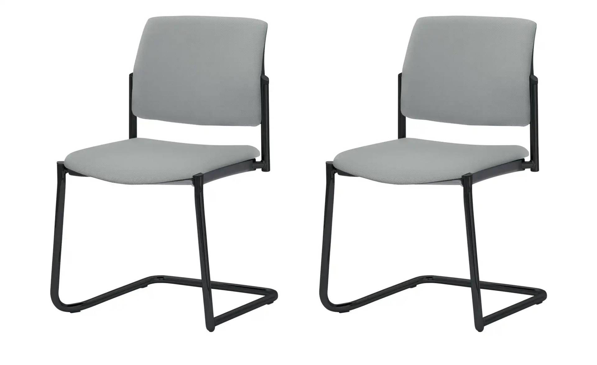 Polsterstuhl 2er Set MyPlano ¦ grau ¦ Maße (cm): B: 49 H: 83 T: 56.0 Stühle > Schwingstühle - Höffner Polsterstuhl 2er Set MyPlano ¦ grau ¦ Maße (cm): B: 49 H: 83 T: 56.0 Stühle > Schwingstühle - Höffner