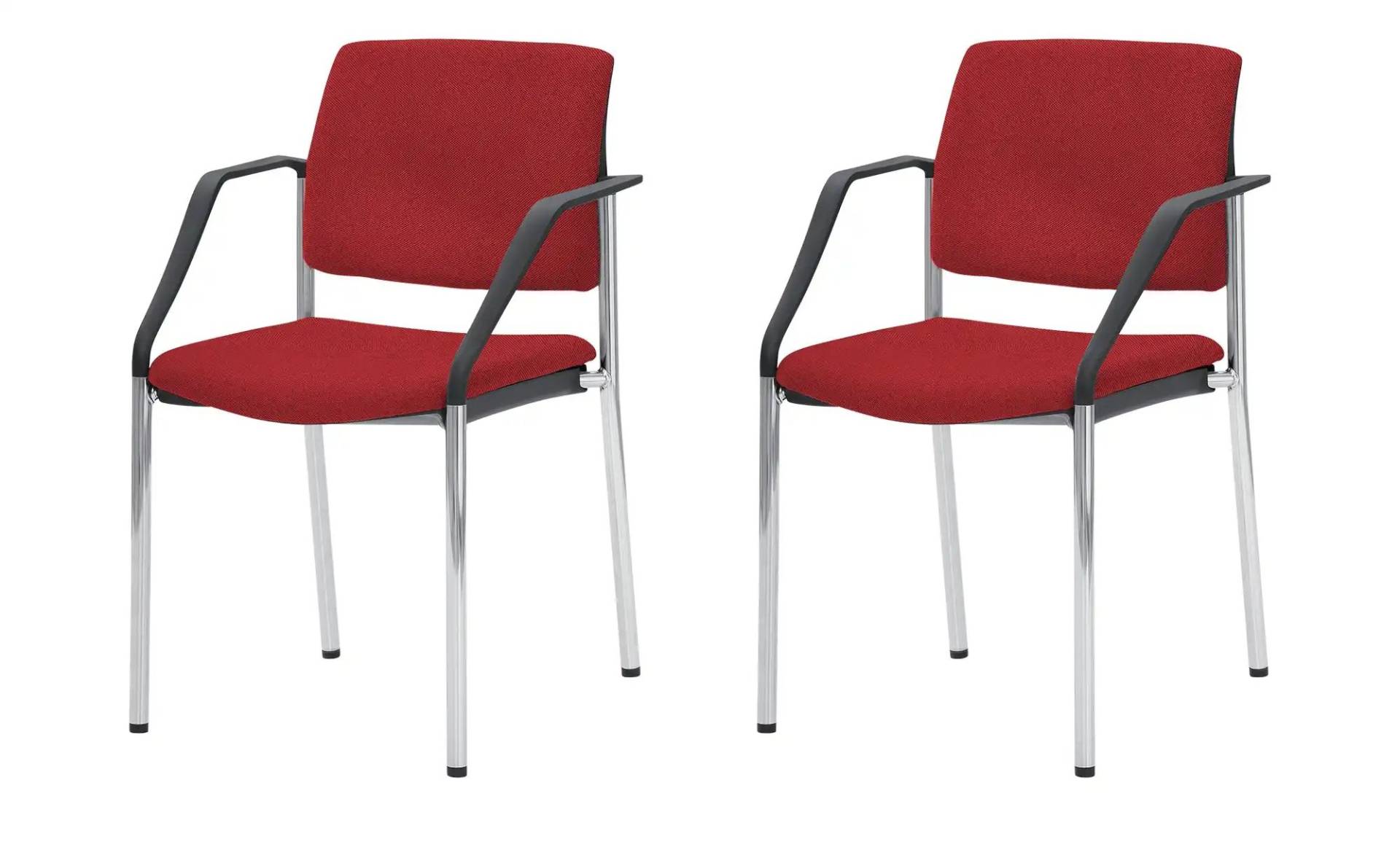 Polsterstuhl 2er Set MyPlano ¦ rot ¦ Maße (cm): B: 59 H: 83 T: 56.0 Stühle > Esszimmerstühle > Esszimmerstühle mit Armlehnen - Höffner Polsterstuhl 2er Set MyPlano ¦ rot ¦ Maße (cm): B: 59 H: 83 T: 56.0 Stühle > Esszimmerstühle > Esszimmerstühle mit Armlehnen - Höffner
