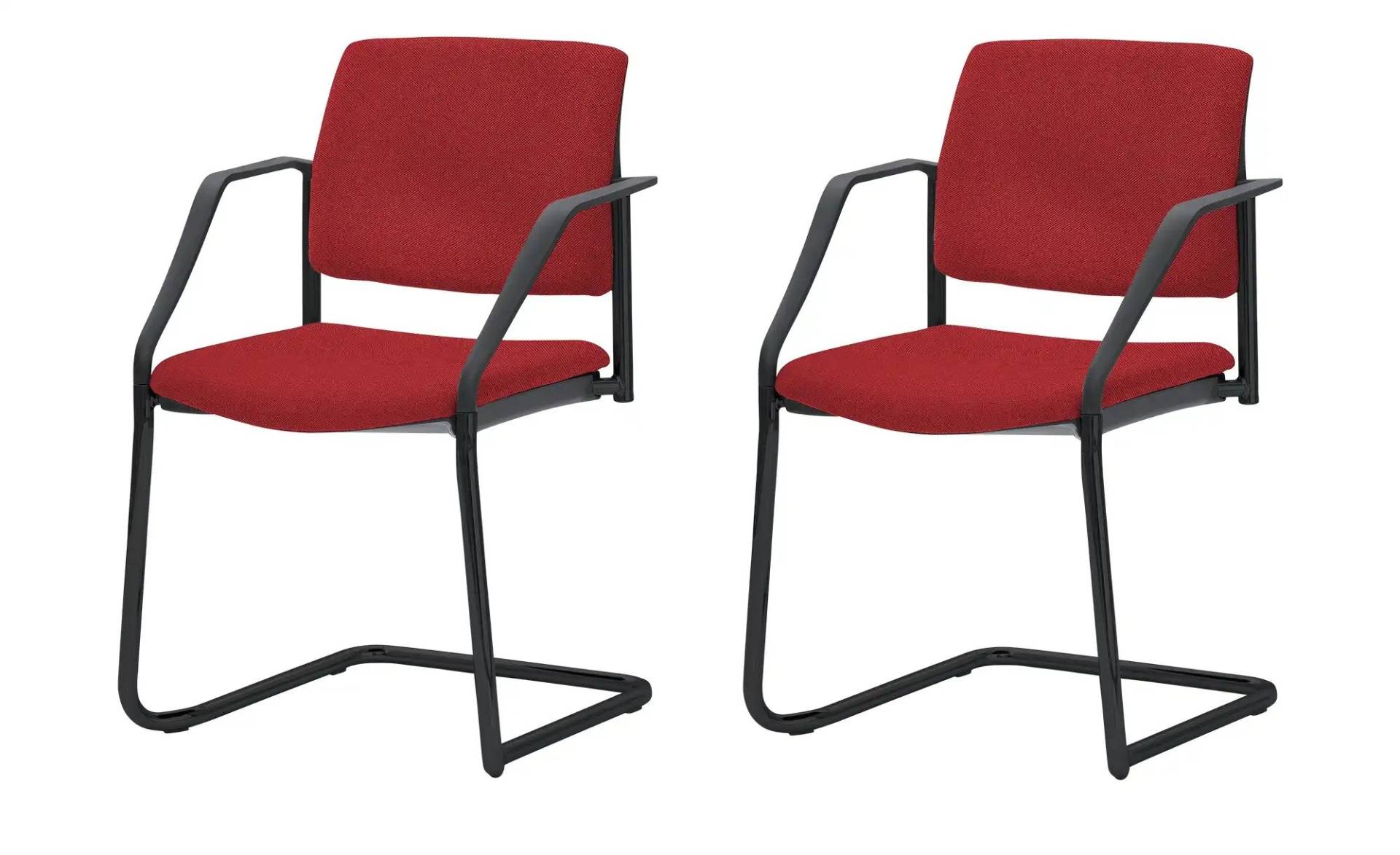 Polsterstuhl 2er Set MyPlano ¦ rot ¦ Maße (cm): B: 59 H: 83 T: 56.0 Stühle > Schwingstühle - Höffner Polsterstuhl 2er Set MyPlano ¦ rot ¦ Maße (cm): B: 59 H: 83 T: 56.0 Stühle > Schwingstühle - Höffner