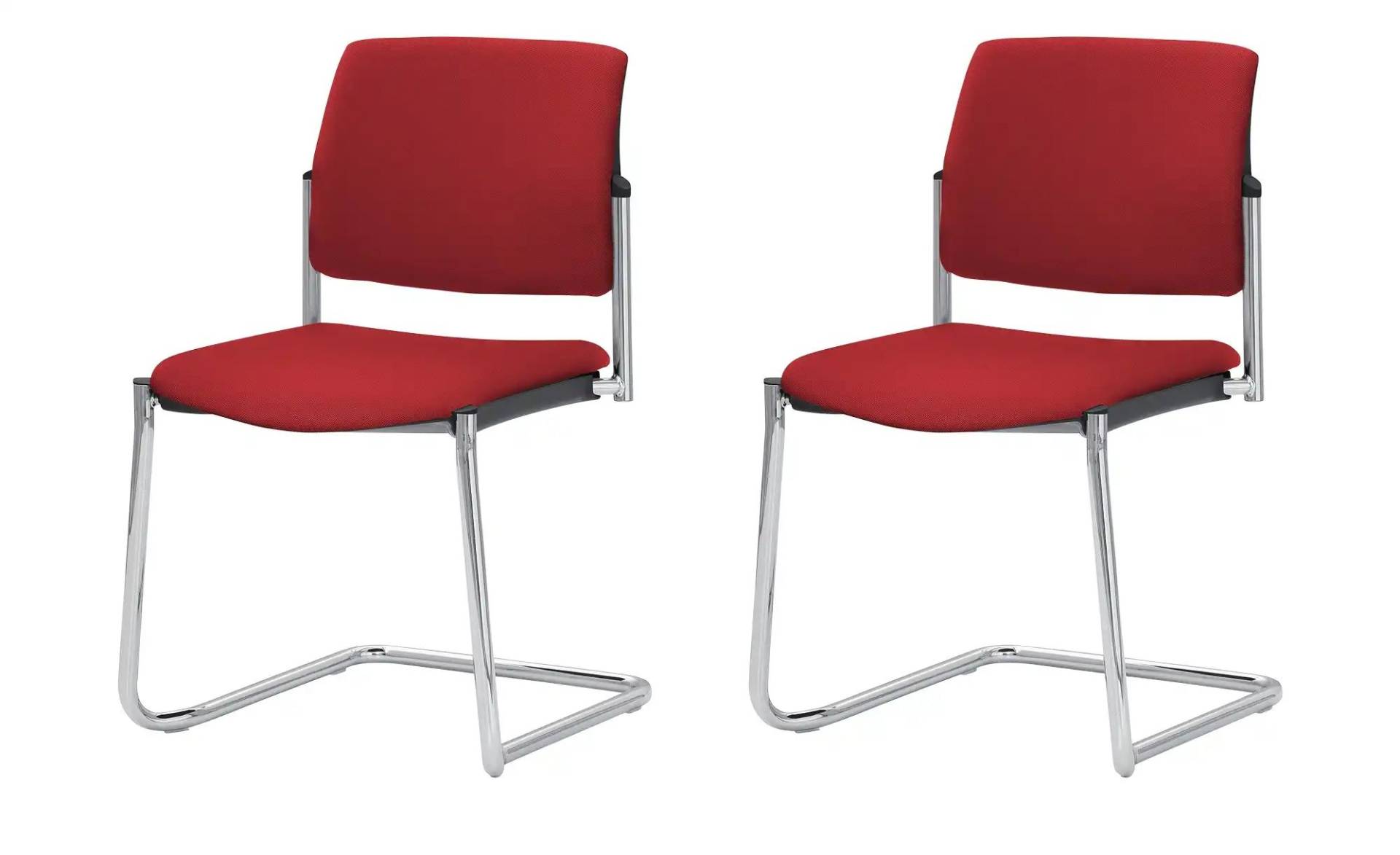 Polsterstuhl 2er Set MyPlano ¦ rot ¦ Maße (cm): B: 49 H: 83 T: 56.0 Stühle > Schwingstühle - Höffner Polsterstuhl 2er Set MyPlano ¦ rot ¦ Maße (cm): B: 49 H: 83 T: 56.0 Stühle > Schwingstühle - Höffner