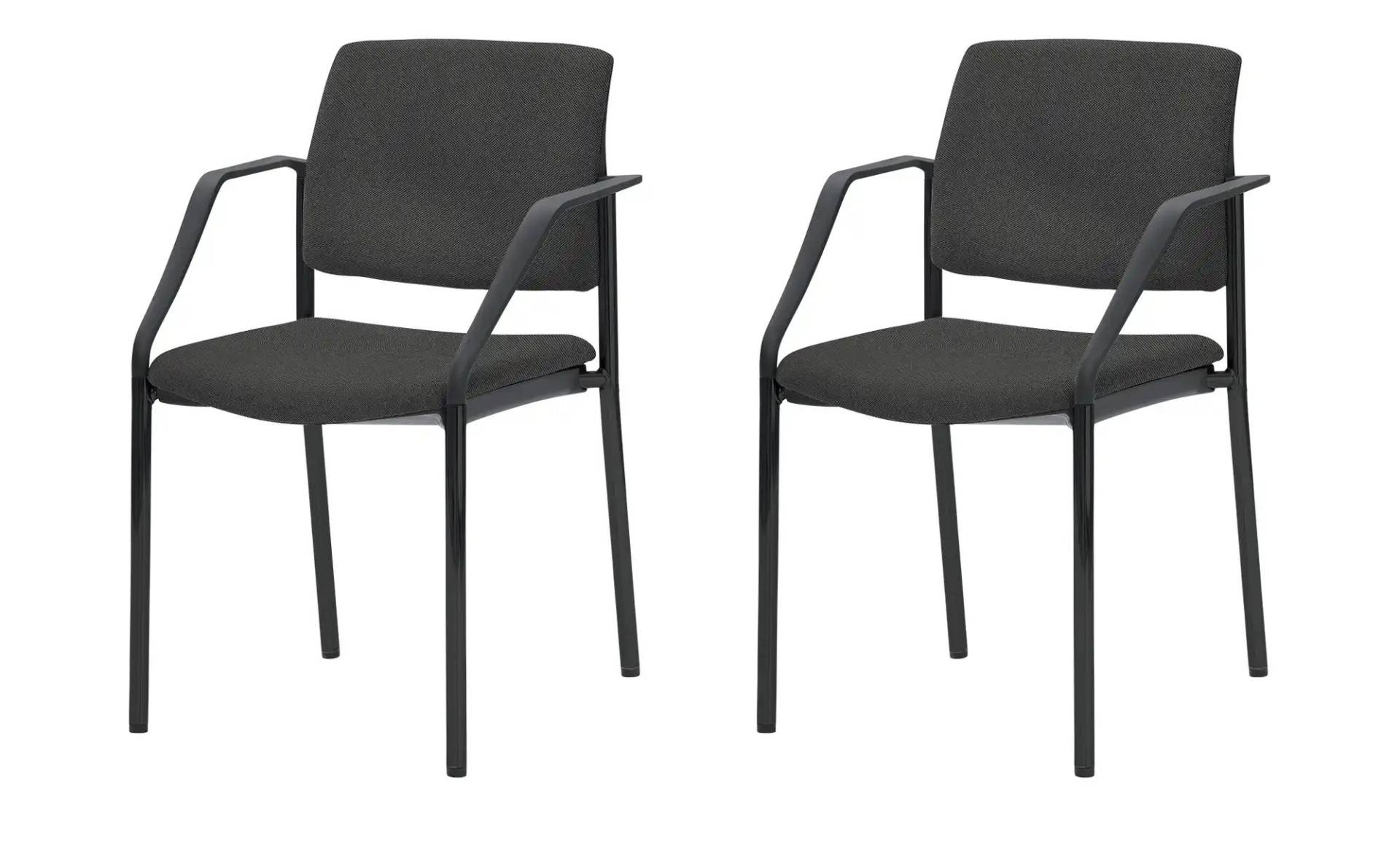 Polsterstuhl 2er Set MyPlano ¦ schwarz ¦ Maße (cm): B: 59 H: 83 T: 56.0 Stühle > Esszimmerstühle > Esszimmerstühle mit Armlehnen - Höffner Polsterstuhl 2er Set MyPlano ¦ schwarz ¦ Maße (cm): B: 59 H: 83 T: 56.0 Stühle > Esszimmerstühle > Esszimmerstühle mit Armlehnen - Höffner