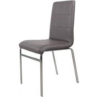 Esszimmerstuhl LINDA 2er Set Grau