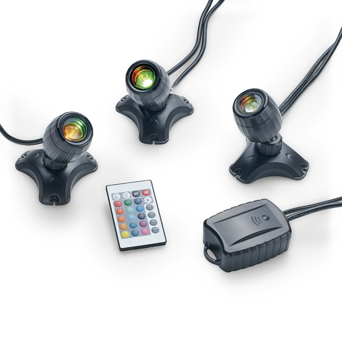 Pontec Teich- und Gartenbeleuchtung PondoStar LED RGBW Set 3 Pontec Teich- und Gartenbeleuchtung PondoStar LED RGBW Set 3 von Pontec