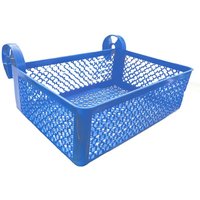 Pool Aufbewahrungskorb Blau 18.7 L Pool Korb aus Recyceltem Kunststoff Pool Zubehör Aufbewahrungskorb & Getränkehalter für den Pool