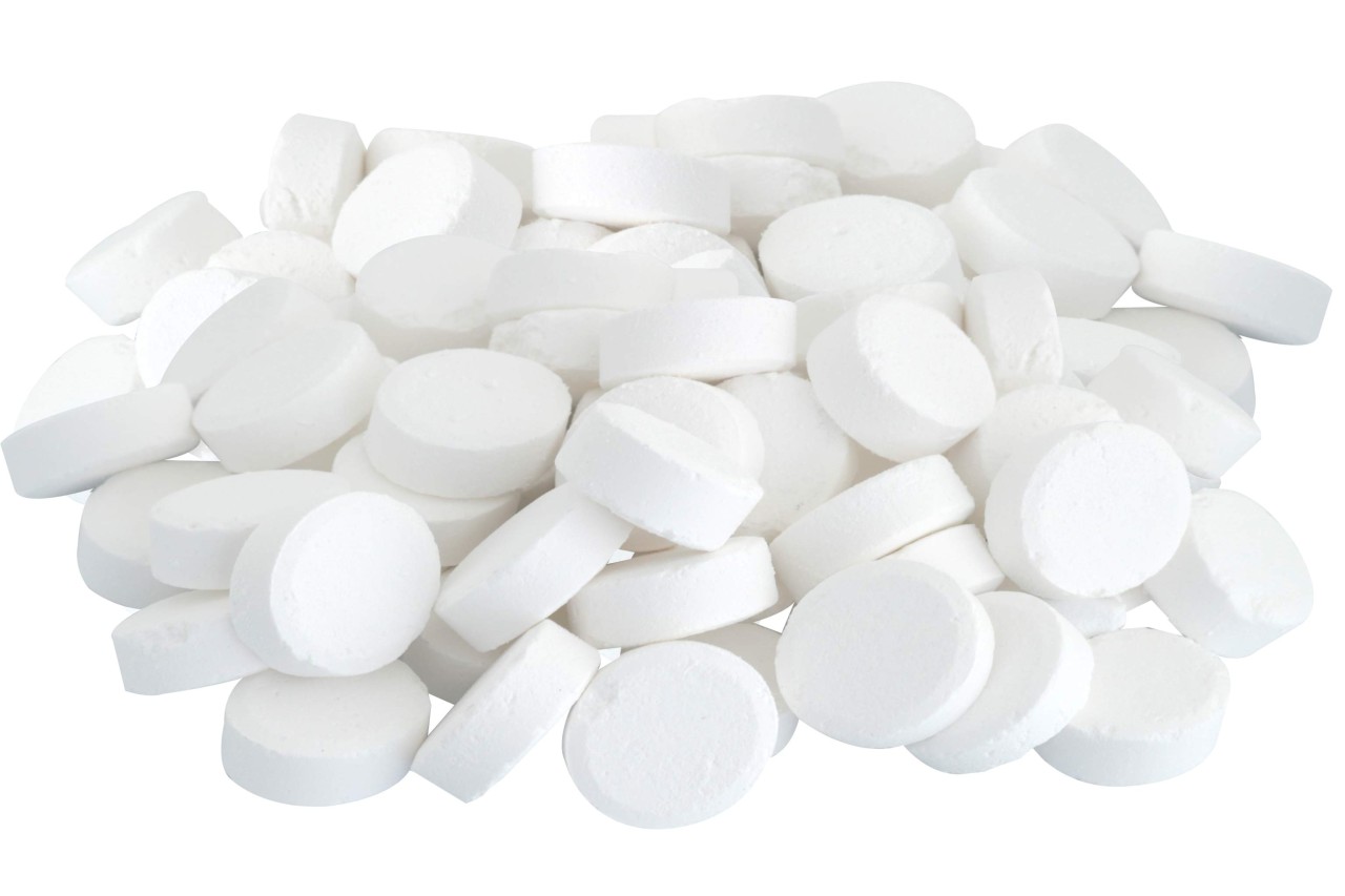 Pool Zubehör Chlor Tabletten a 20 gr MINI Tabs in 1 kg Dose