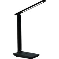 Post Schwarze 5W LED-Schreibtischlampe