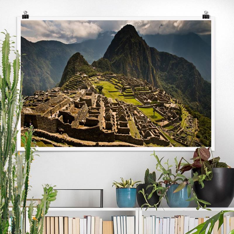 Poster - Querformat Machu Picchu