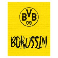 Wall-Art Poster "BVB Borussin Fußball Deko" von Wall-Art