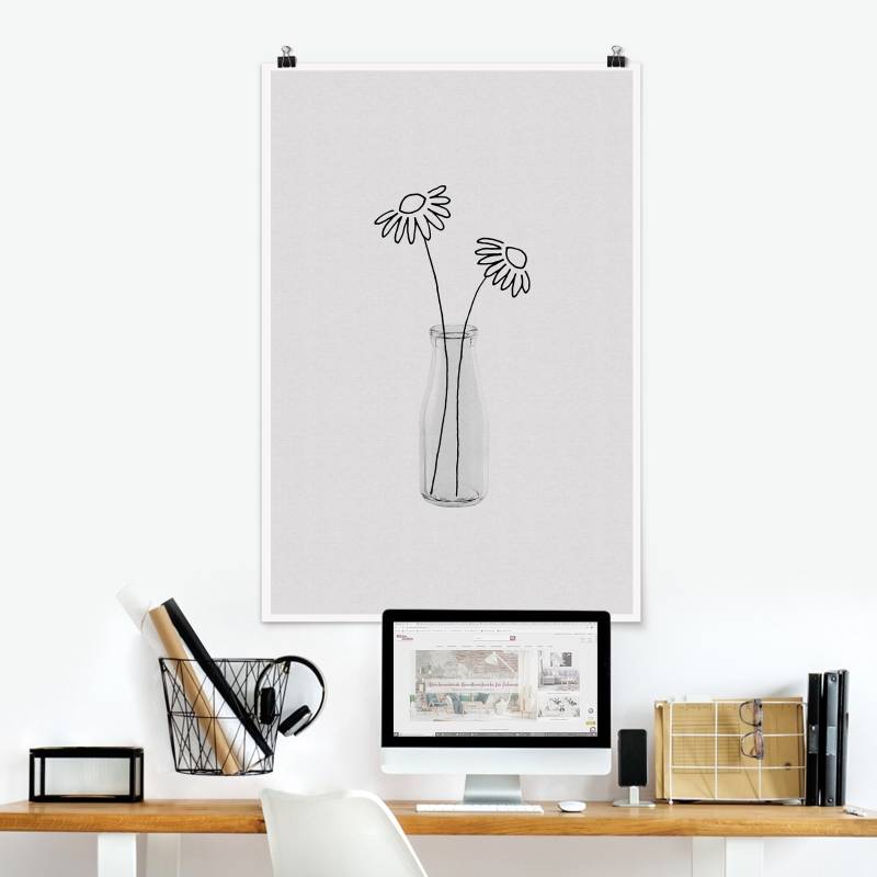 Poster Blumen Stillleben