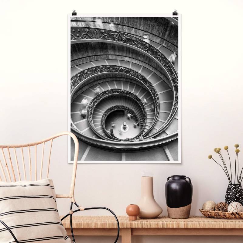 Poster Bramante Treppe