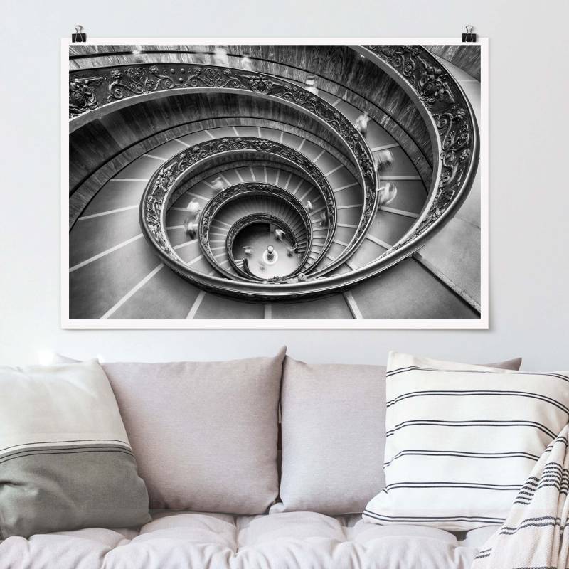 Poster Bramante Treppe